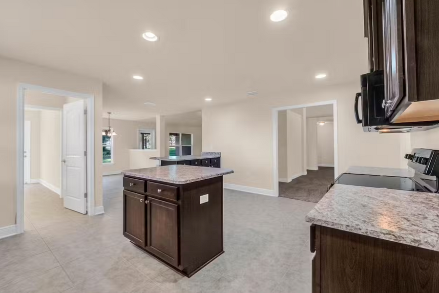 Furnished interior in a model home at Sugarmill Woods in Homosassa (Image 17).