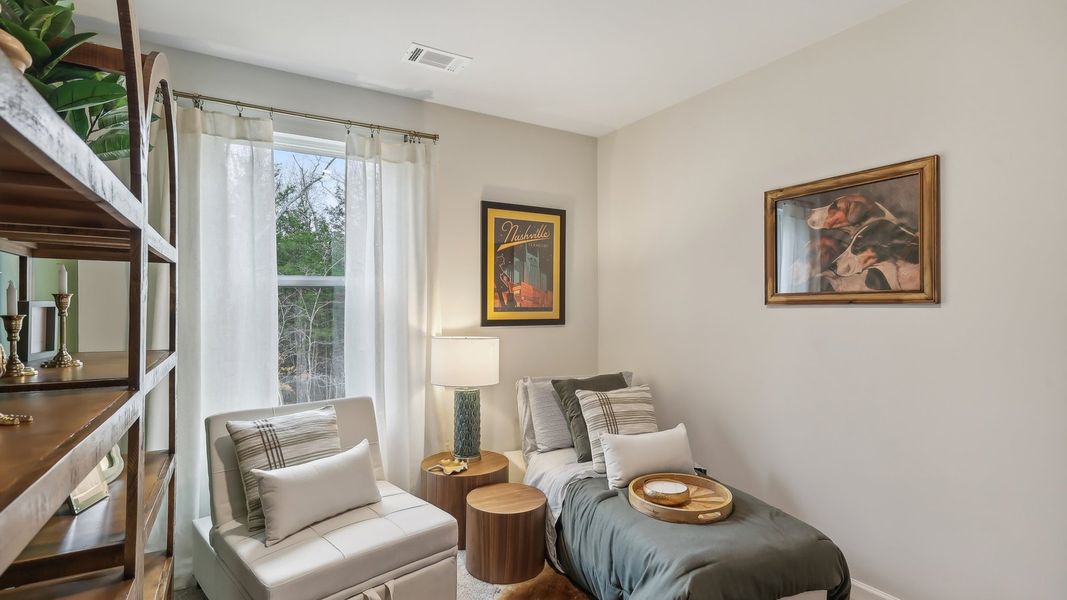 Furnished interior in a model home at Saddle Trace Townhomes in Lewisburg (Image 33). Furnished interior in a model home at Saddle Trace Townhomes in Lewisburg (Image 33).