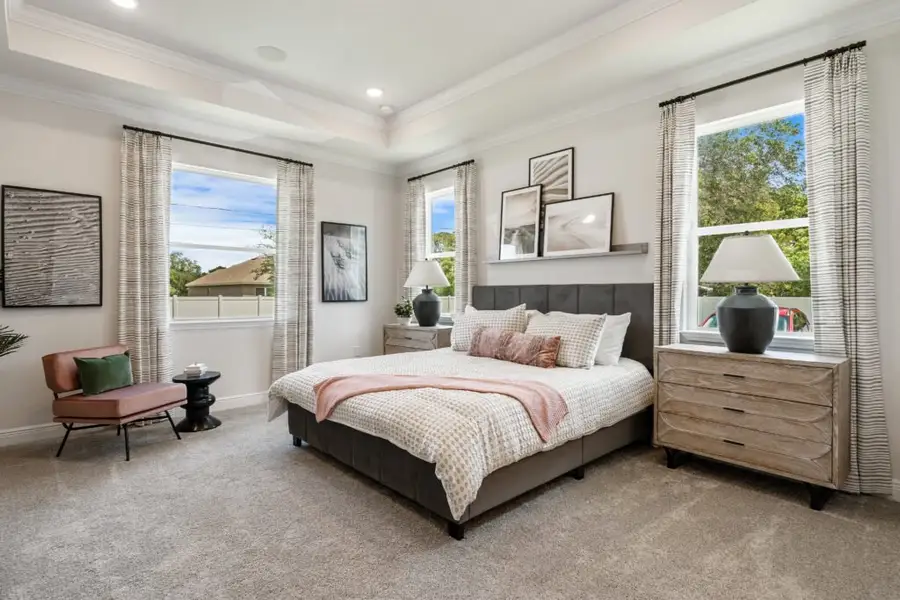 Furnished interior in a model home at Palm Bay in Palm Bay (Image 3).