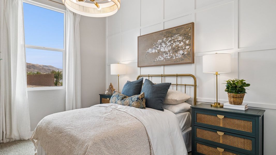 Furnished interior in a model home at Upper Canyon in Phoenix (Image 8).