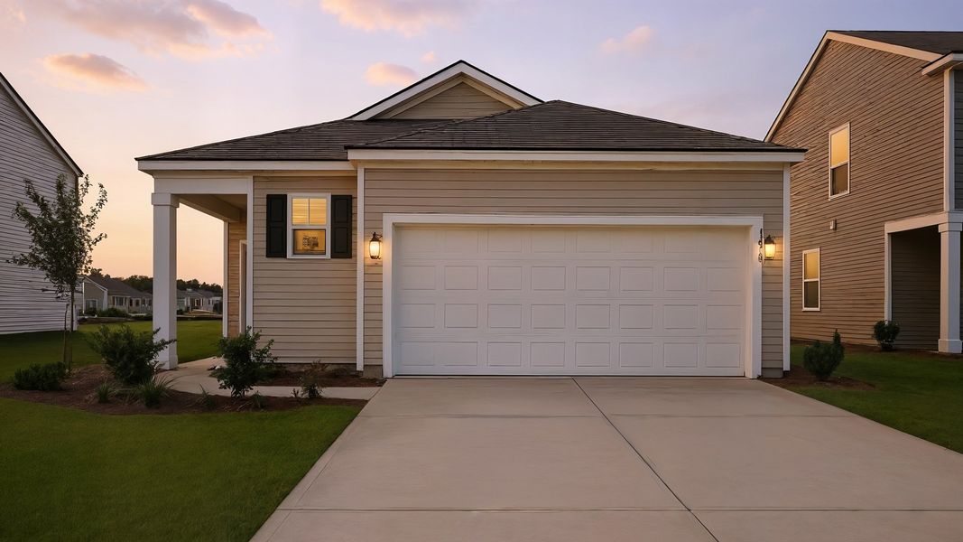 Front exterior of a home in the Pine Hills at Cane Bay community, located in Summerville, SC (Image 3).
