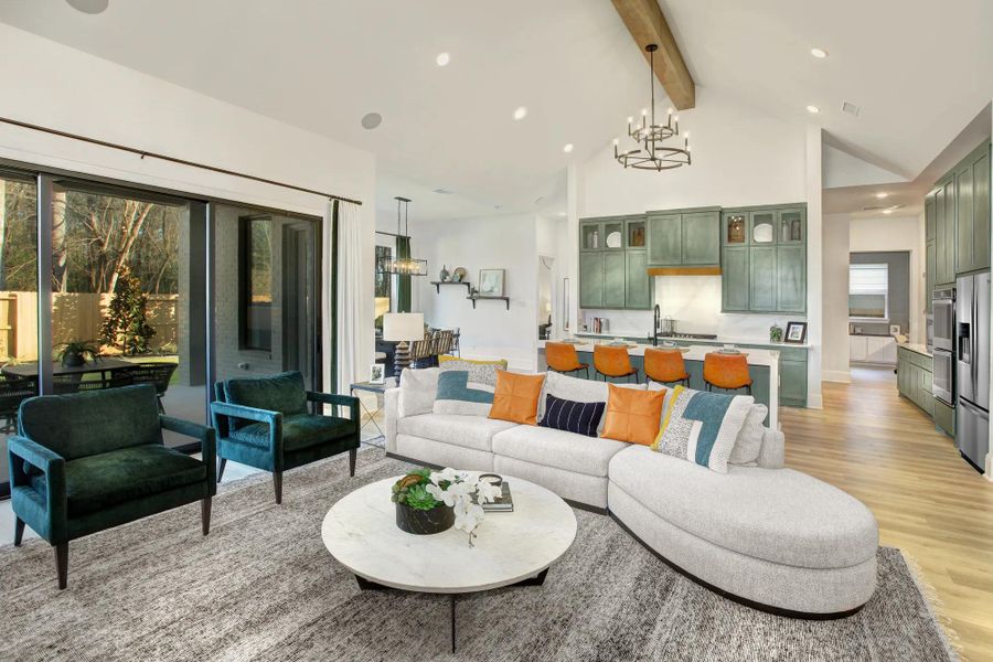 The Presley III Family Room