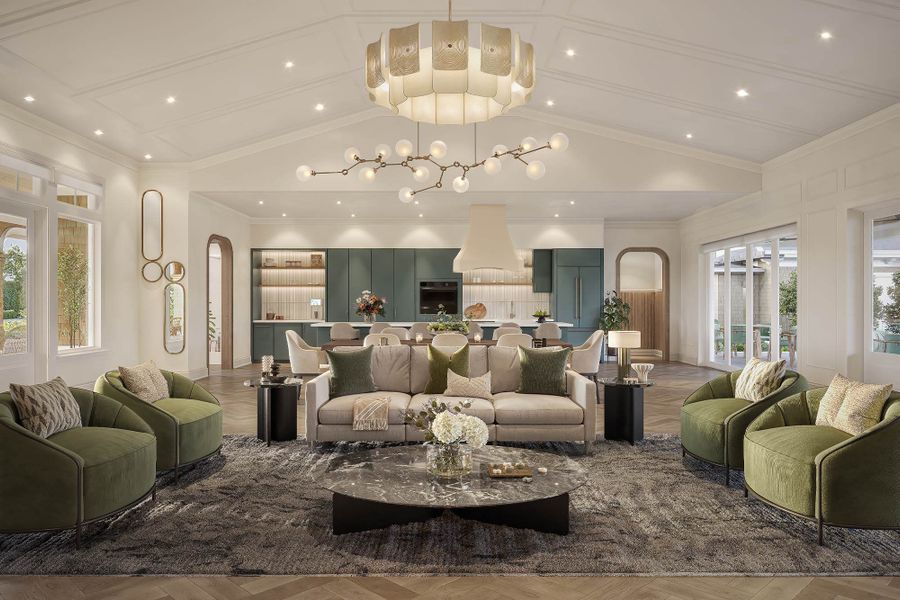 Resident Clubhouse & Social Spaces