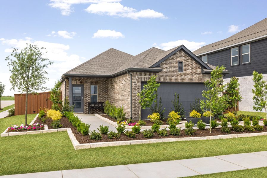 Front exterior of a home in the Heartland community, located in Heartland, TX (Image 4).