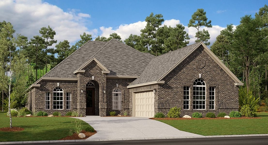 Image 3 of the Caraway: Vista Collection community in Haslet, TX.