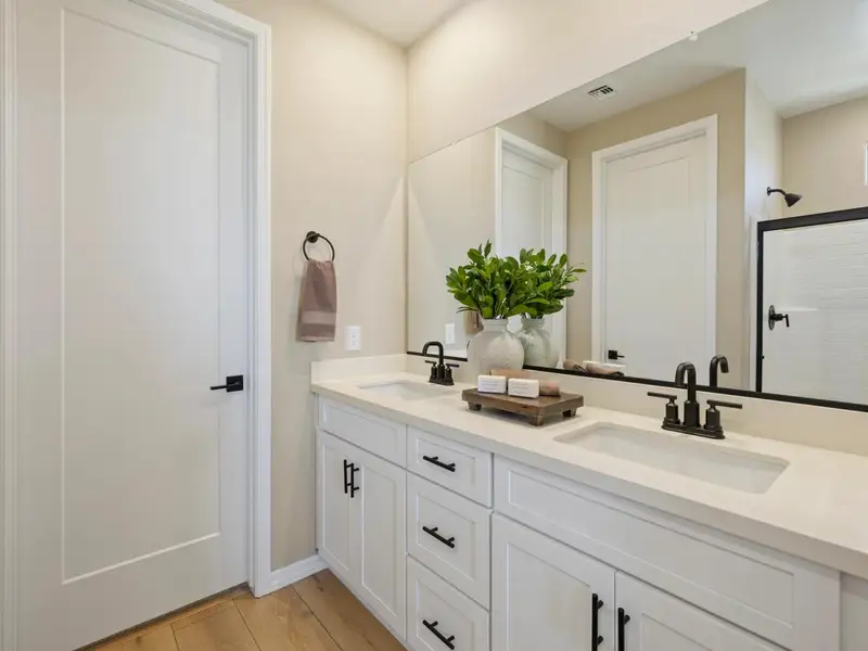 Furnished interior in a model home at Vineyards at Cottonwood in Cottonwood (Image 8).