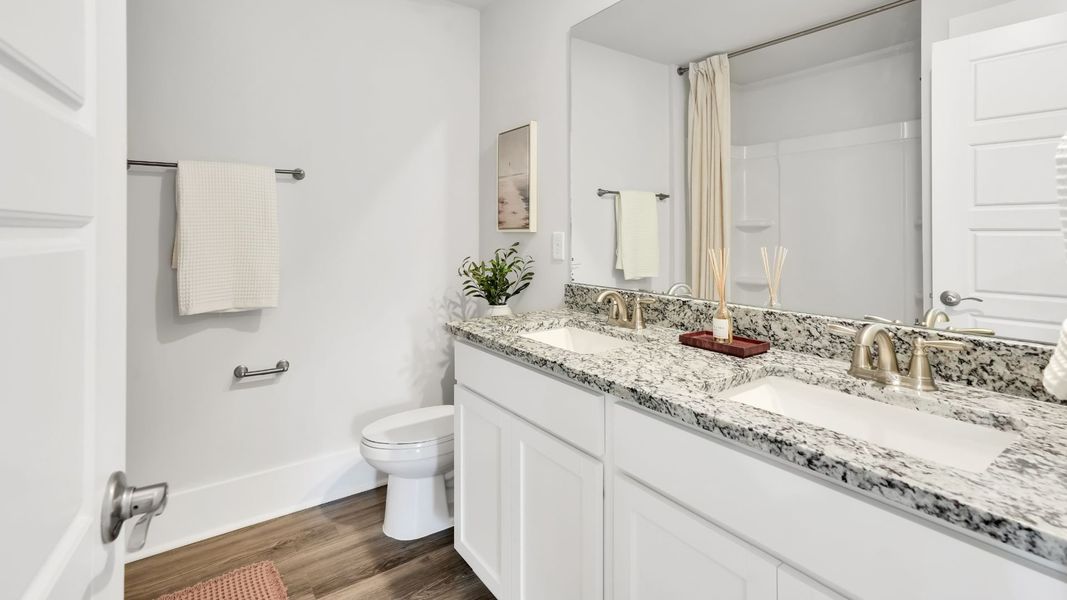 Furnished interior in a model home at The Willows at Blake Farm in Wilmington (Image 36). Furnished interior in a model home at The Willows at Blake Farm in Wilmington (Image 36).