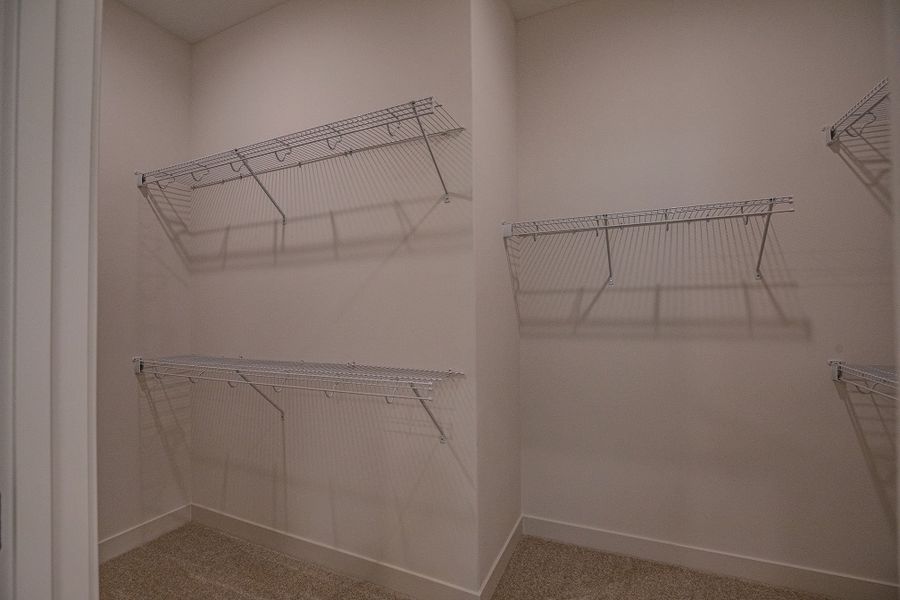 Furnished interior in a model home at Amherst in Cordova (Image 51).