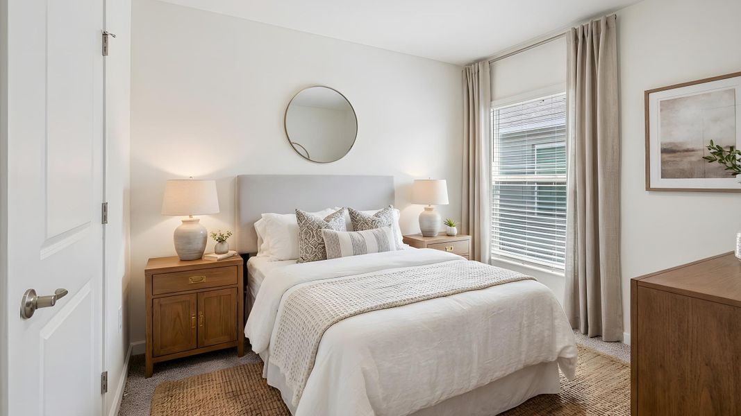 Furnished interior in a model home at Campbell Crossing in Port Orange (Image 17).