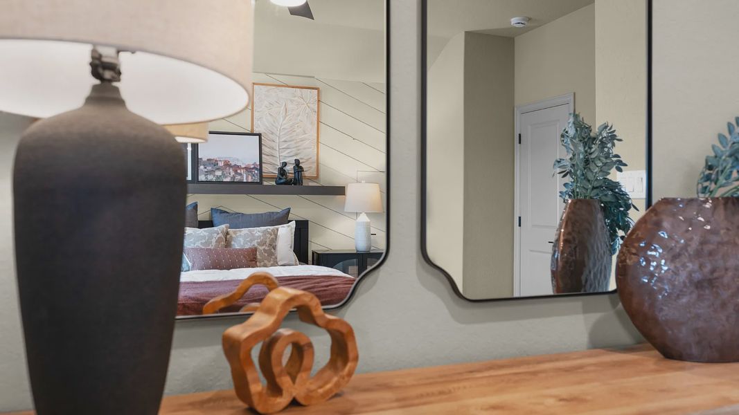 Close-up of interior finishes in a home at Piedmont, San Antonio (Image 78).