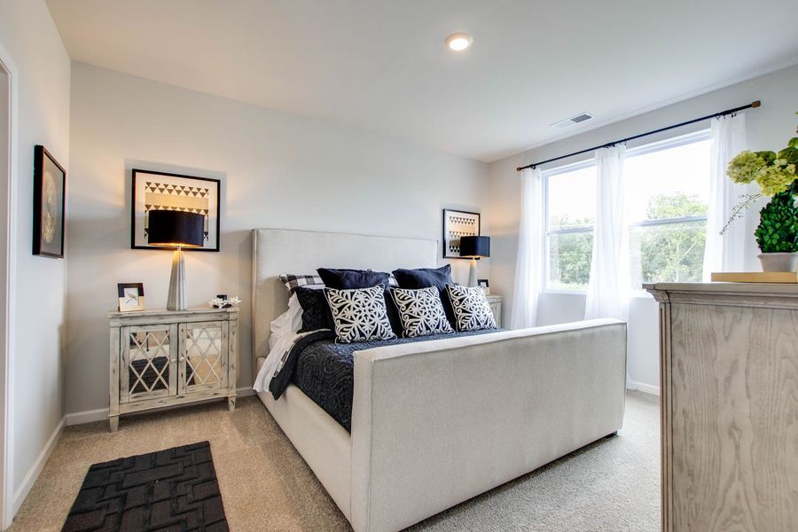 Furnished interior in a model home at Hartmann Crossing in Lebanon (Image 7). Furnished interior in a model home at Hartmann Crossing in Lebanon (Image 7).