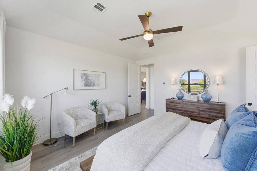 Furnished interior in a model home at Aledo Heights - Aledo ISD in Aledo (Image 34). Furnished interior in a model home at Aledo Heights - Aledo ISD in Aledo (Image 34).