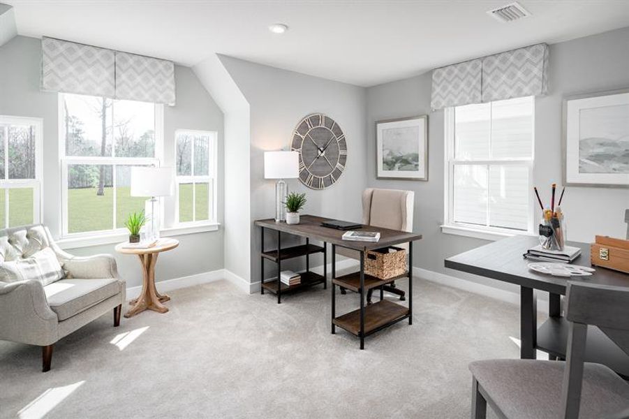 3 bedrooms offer flexible space for work, guests, kids or hobbies. 3 bedrooms offer flexible space for work, guests, kids or hobbies.