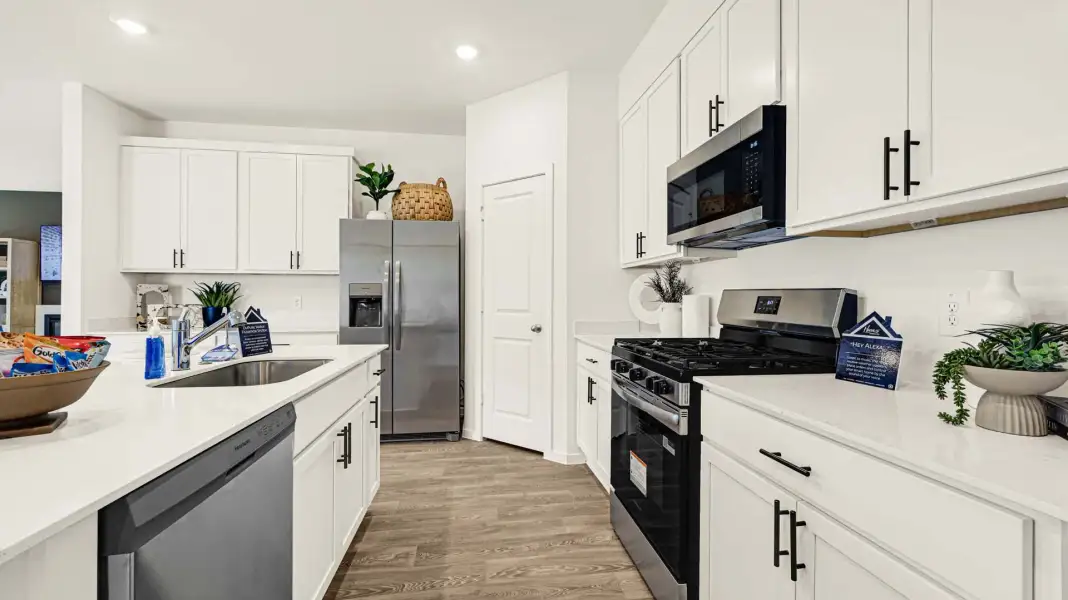 Furnished interior in a model home at Reverie Ranch in Arcola (Image 7).