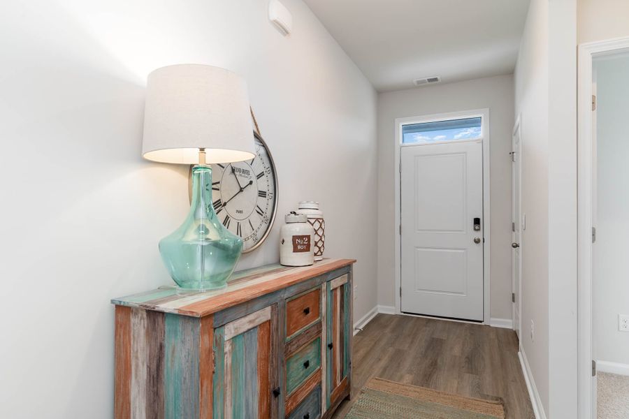 Furnished interior in a model home at Heather Glen in Little River (Image 3). Furnished interior in a model home at Heather Glen in Little River (Image 3).