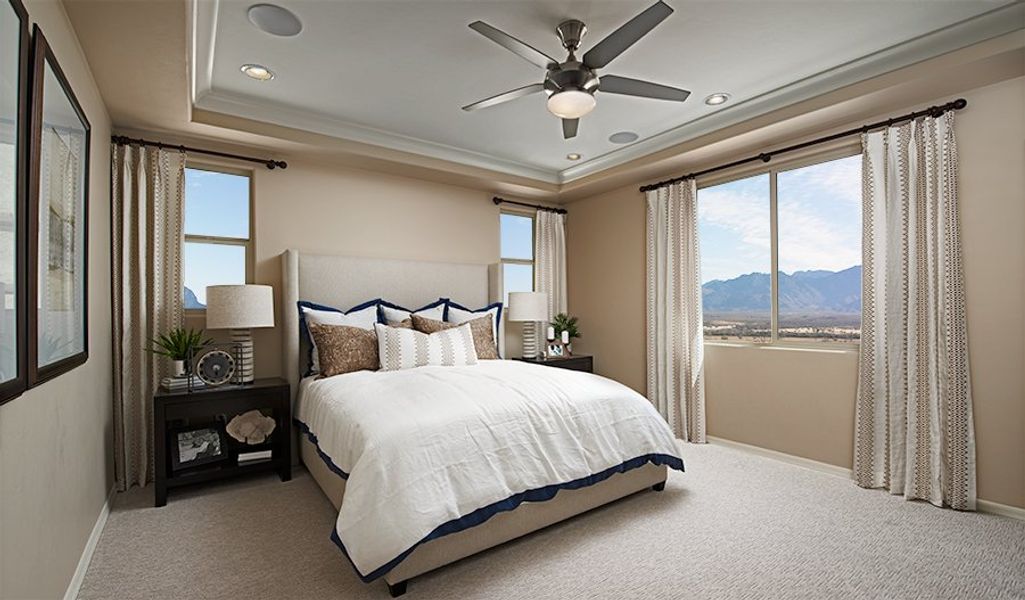 Furnished interior in a model home at Seasons at Blackhawk in Tucson (Image 6). Furnished interior in a model home at Seasons at Blackhawk in Tucson (Image 6).