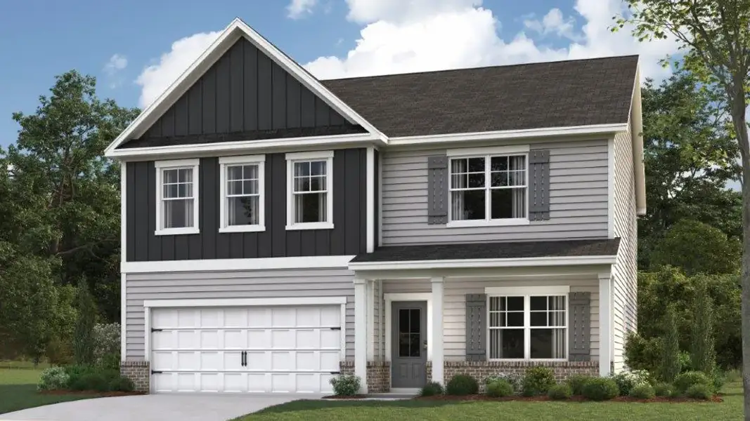 Front exterior of a home in the Lillie Acres community, located in Chattanooga, TN (Image 11).