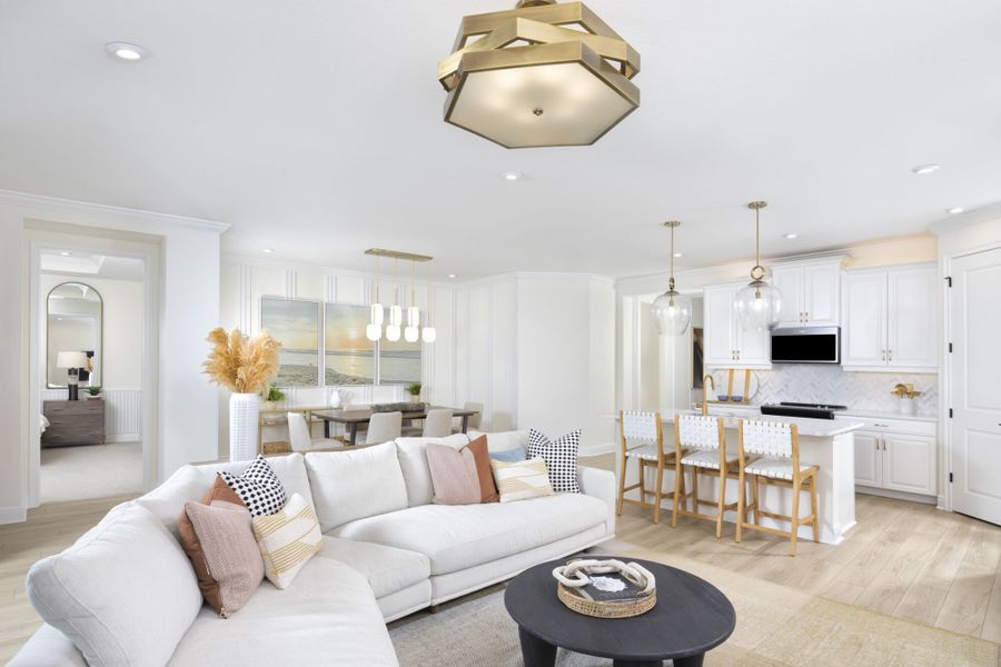 Spacious Great Rooms