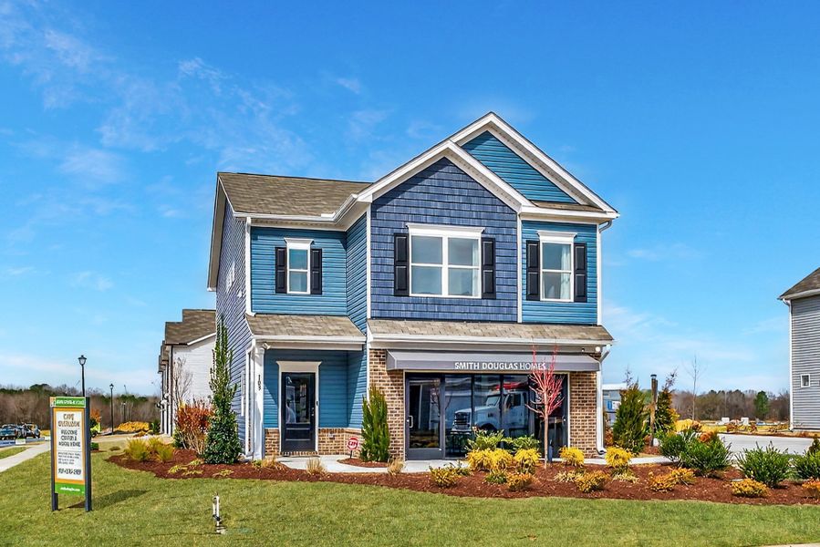 Front exterior of a home in the Cape Overlook community, located in Lillington, NC (Image 3).