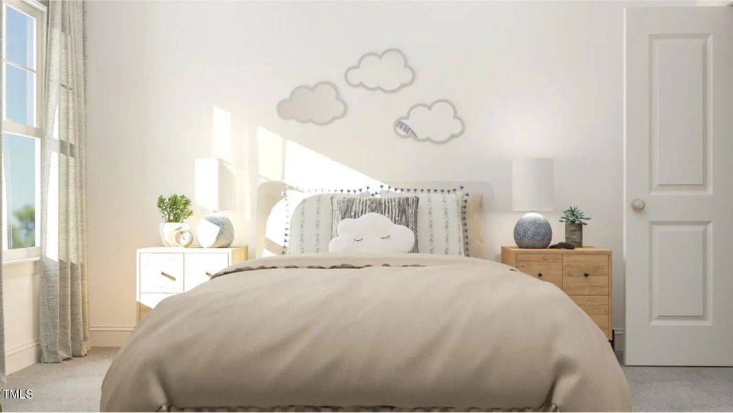 Furnished interior in a model home at Retreat at Robertson: Summit in Knightdale (Image 9).