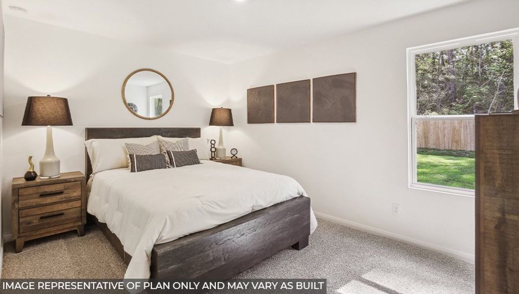 Furnished interior in a model home at Cartwright Mays in Crandall (Image 24). Furnished interior in a model home at Cartwright Mays in Crandall (Image 24).