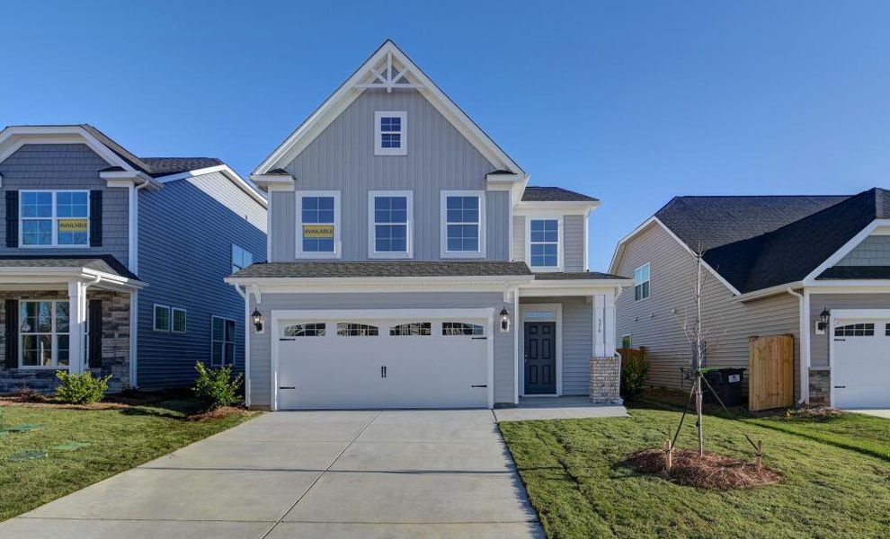Front exterior of a home in the Caldwell Forest community, located in Charlotte, NC (Image 10).