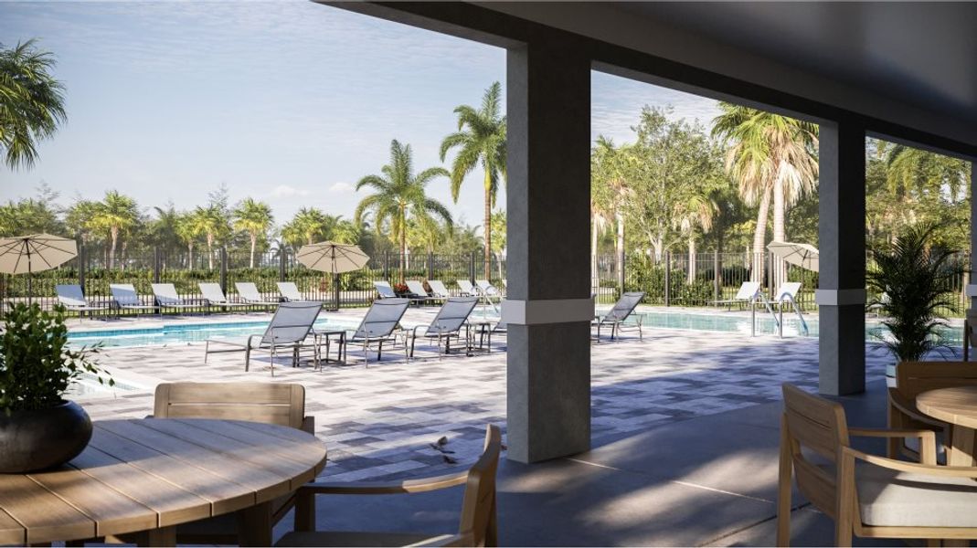 Riverwood at Everlands swimming pool