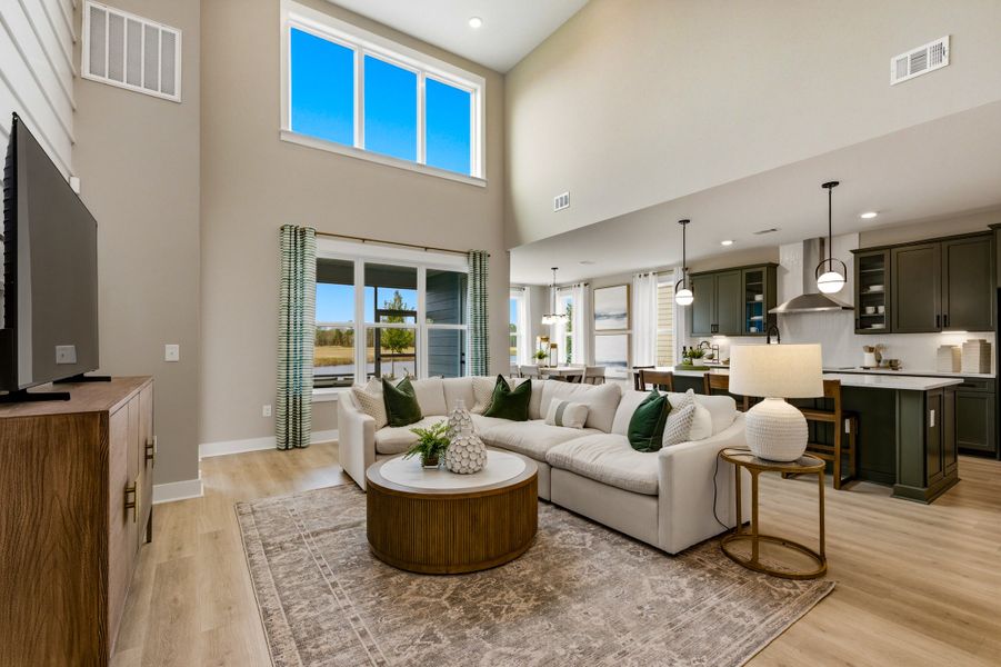 Furnished interior in a model home at Marshfield in Longs (Image 6).