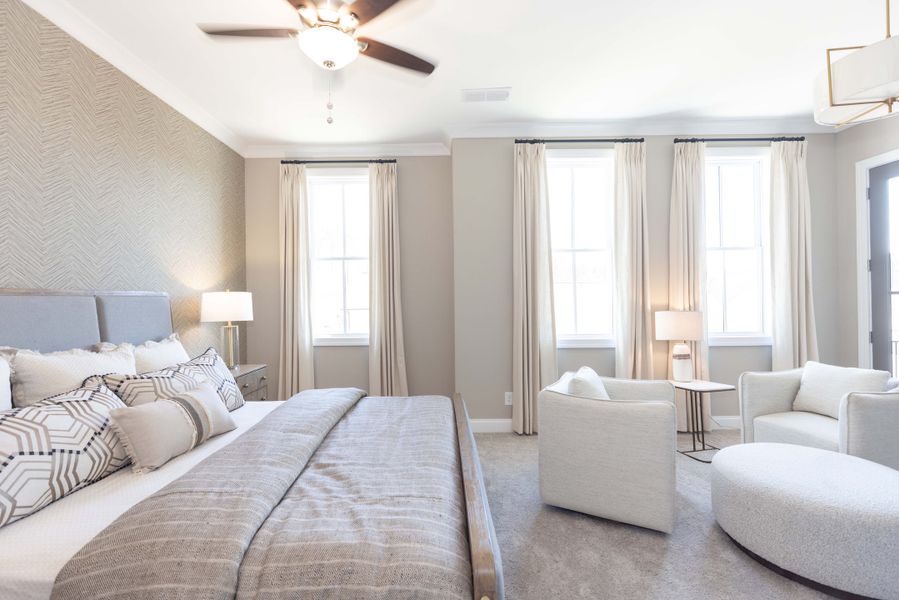 The Cassidy Model Home - Owner's Bedroom The Cassidy Model Home - Owner's Bedroom