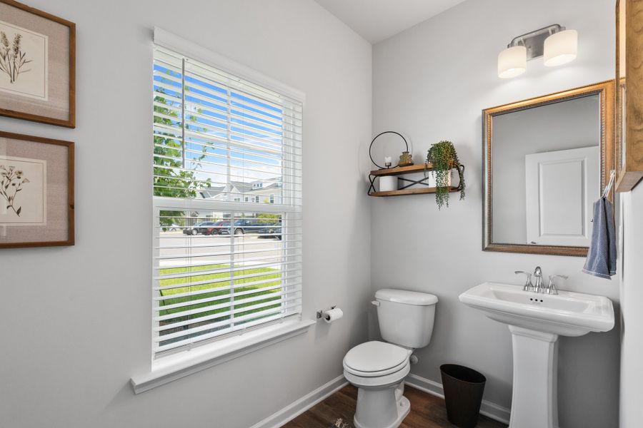 Furnished interior in a model home at Pendleton Glenn in Pendleton (Image 14).