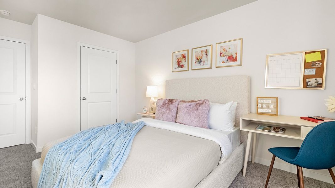 Furnished interior in a model home at Woodhaven at Chester in Chester (Image 20). Furnished interior in a model home at Woodhaven at Chester in Chester (Image 20).