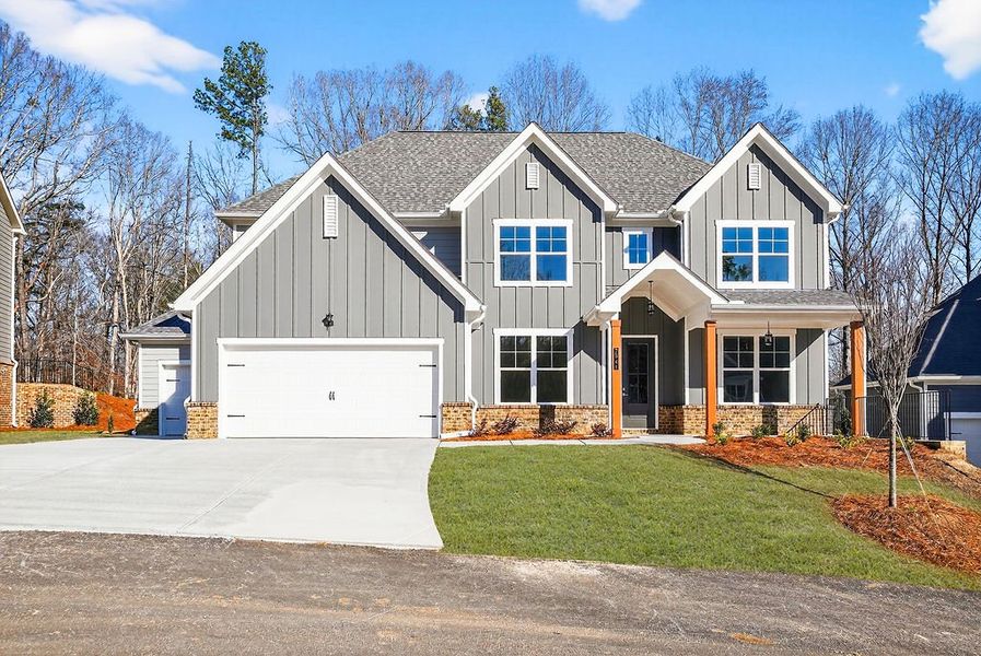 Front exterior of a home in the The Manor at Gainesville Township community, located in Gainesville, GA (Image 5).
