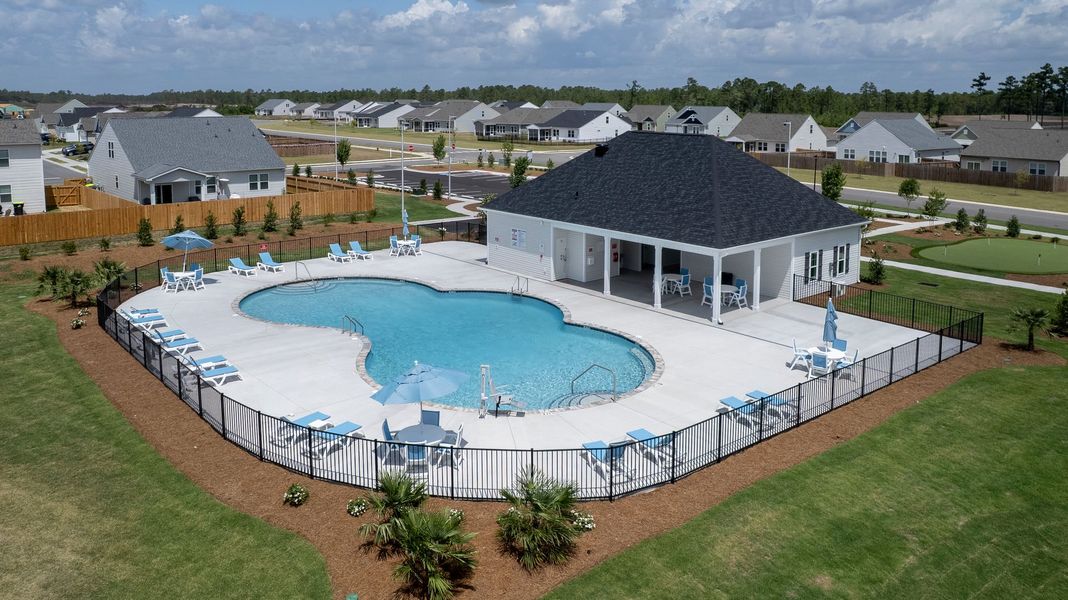 Cool off and soak up the sunshine at the neighborhood pool