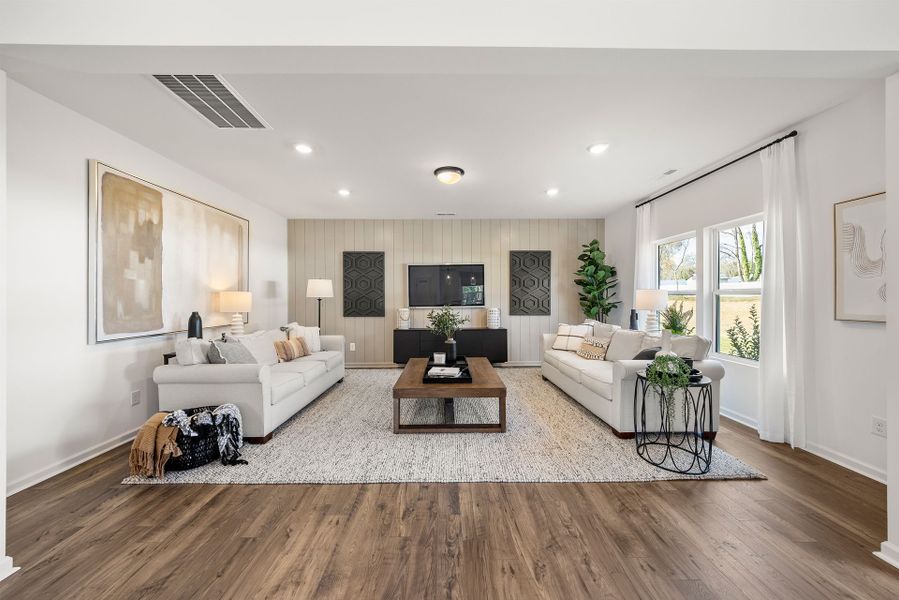 Furnished interior in a model home at Murray Heights in Winston-Salem (Image 4).