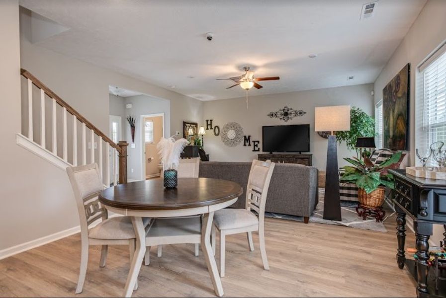 1726 Dining and Living Room