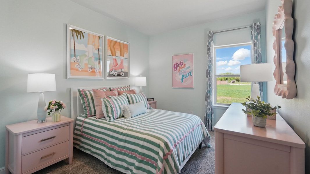 Furnished interior in a model home at Retta Estates in Mansfield (Image 27).