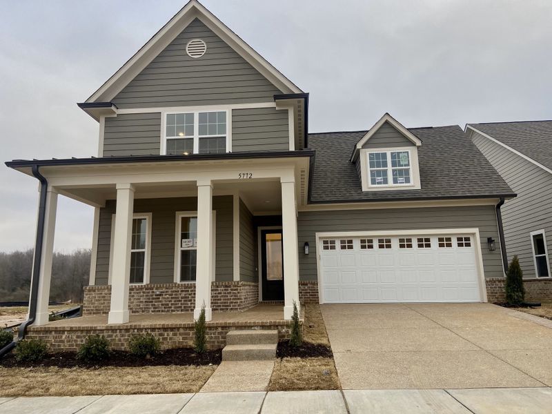 Front exterior of a home in the White Oak 55+ community, located in Arlington, TN (Image 3).