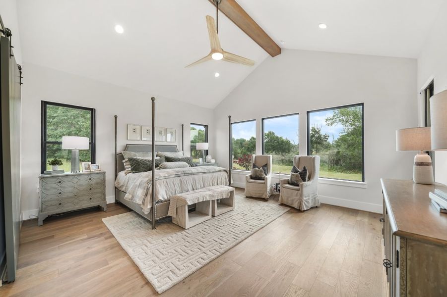 Furnished interior in a model home at Aune Ranch in Copper Canyon (Image 13).