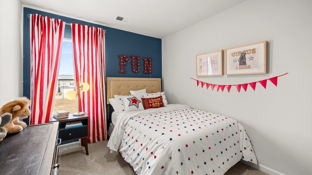 Furnished interior in a model home at Laurel Park Townhomes in Hephzibah (Image 20).