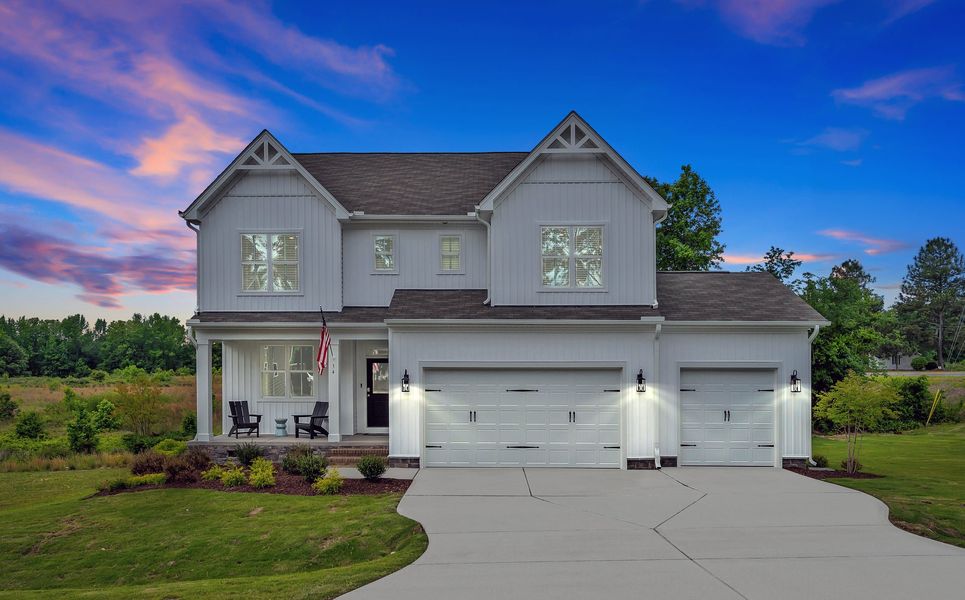 Front exterior of a home in the Alder Creek community, located in Benson, NC (Image 2). Front exterior of a home in the Alder Creek community, located in Benson, NC (Image 2).
