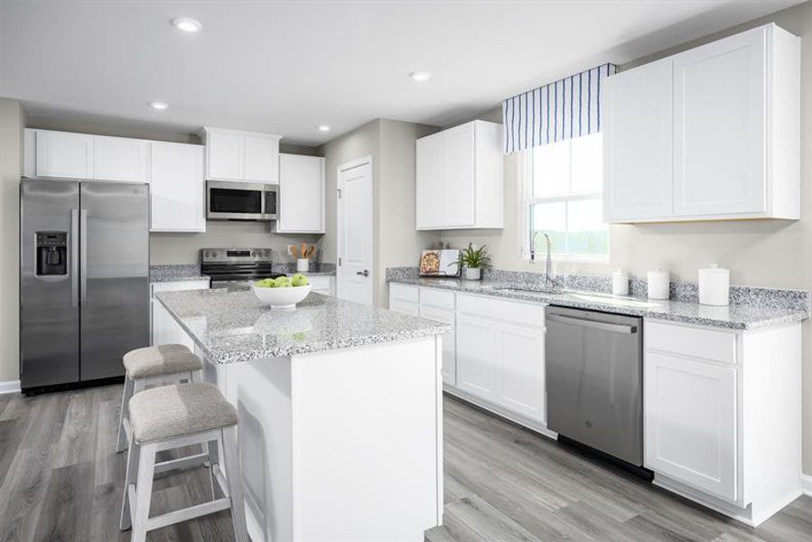 Furnished interior in a model home at Basildon in Lancaster (Image 3). Furnished interior in a model home at Basildon in Lancaster (Image 3).