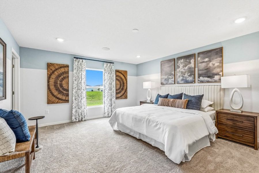 Furnished interior in a model home at Tillman Oaks in Wildwood (Image 6). Furnished interior in a model home at Tillman Oaks in Wildwood (Image 6).