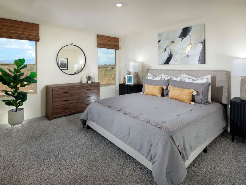 The 2380 floorplan modeled at Meadows at Rancho Marana in Marana, AZ.