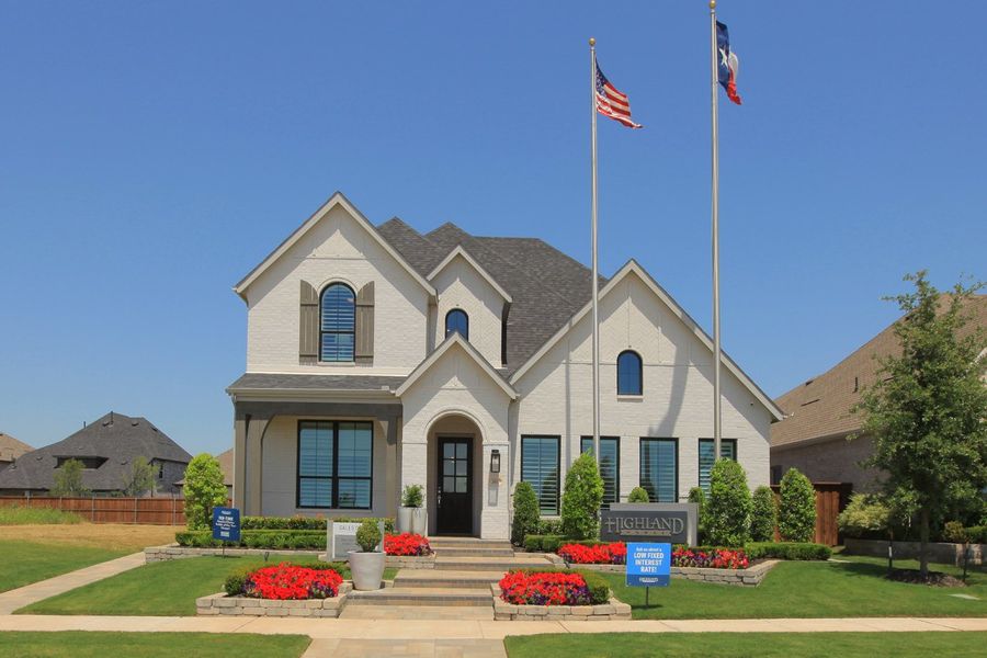 Front exterior of a home in the The Parks at Wilson Creek: 50ft. lots community, located in Celina, TX (Image 3).