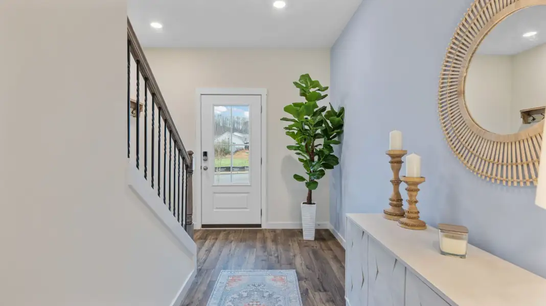 Furnished interior in a model home at Lillie Acres in Chattanooga (Image 4).