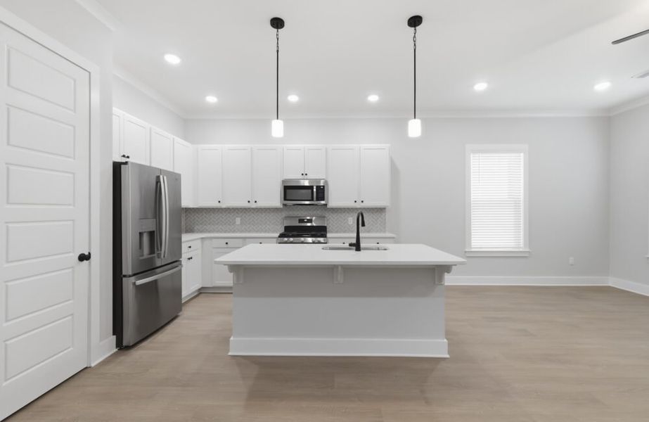 Furnished interior in a model home at The Collection at Four Oaks in Tallahassee (Image 9).