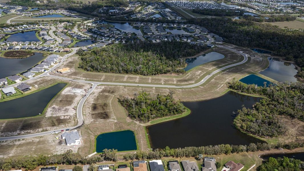 Site preparation and early development at River Preserve Estates in Parrish, FL (Image 8).