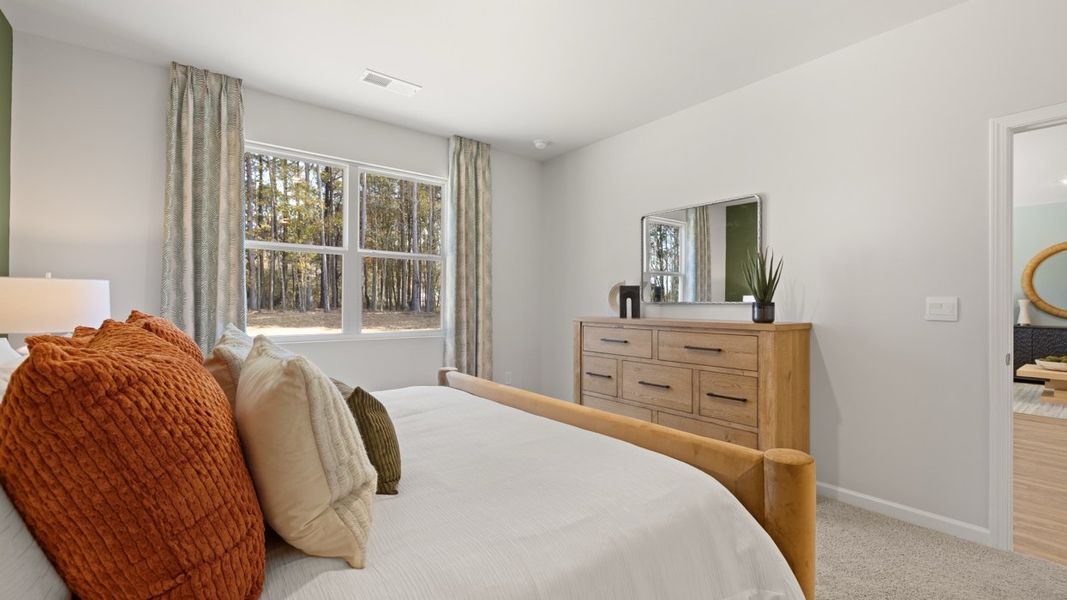 Furnished interior in a model home at WillowBrook in Winder (Image 21).