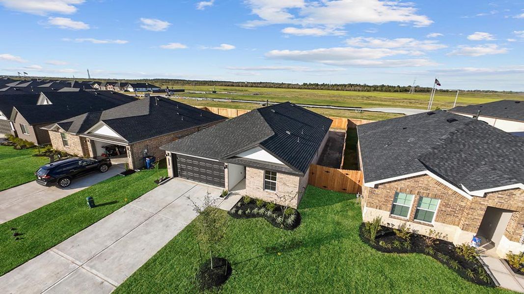 Front exterior of a home in the Central Park community, located in Texas City, TX (Image 1). Front exterior of a home in the Central Park community, located in Texas City, TX (Image 1).