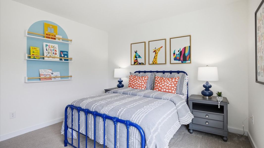 Furnished interior in a model home at Oak Hill in Vonore (Image 27).